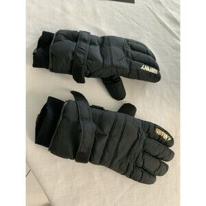 Men’s Black  Swany Gloves  Winter Sports Snowboard Ski Warm Large